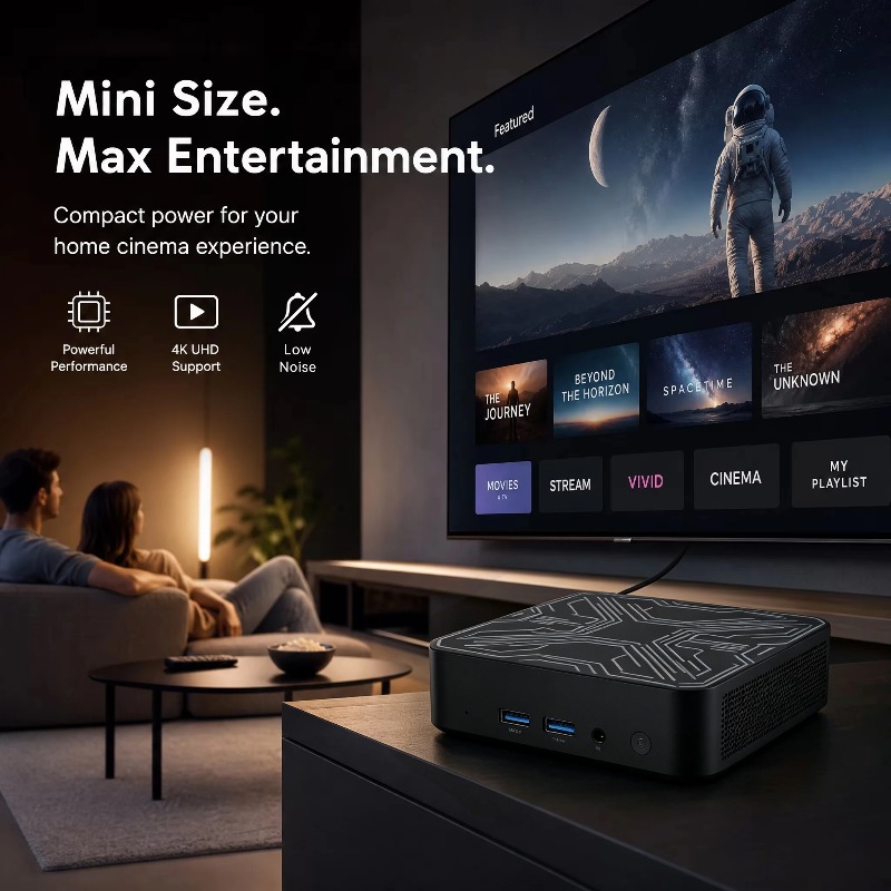 2026 New Mini PC Portable Inte - Pc Gaming Intel ulasan dan harga